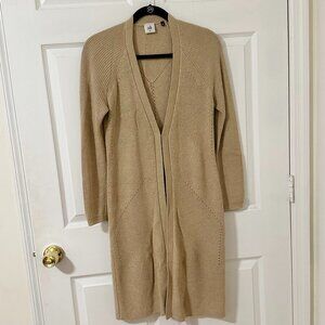 CABI Long Cardigan - Tan